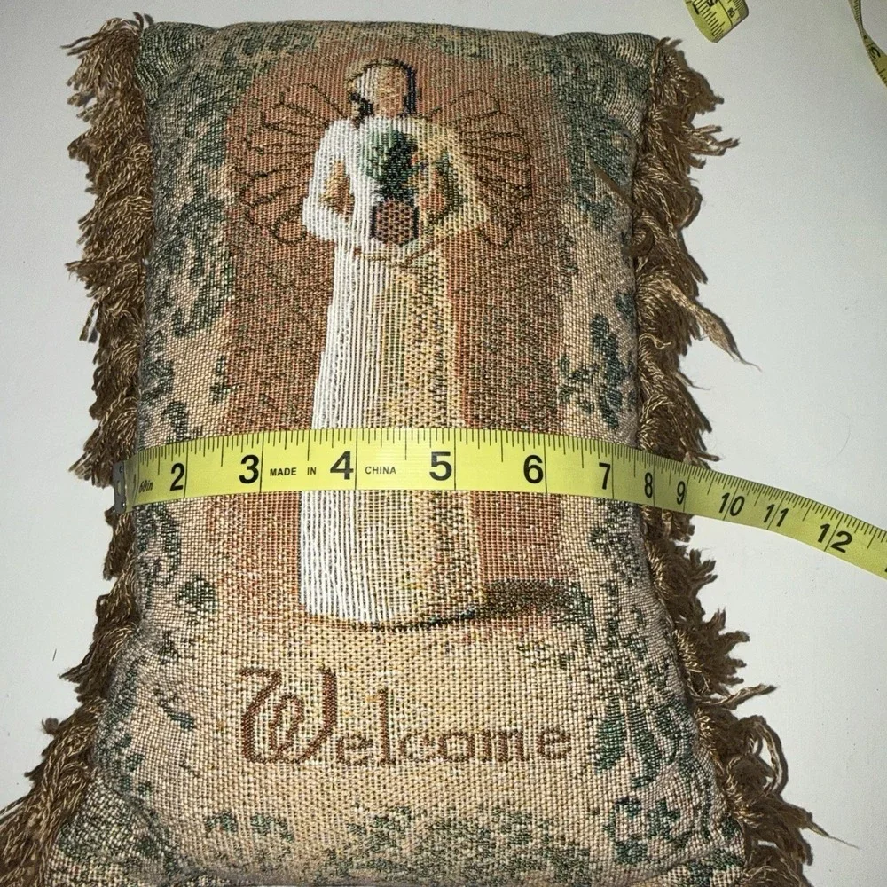 Willow Tree Welcome Tapestry‎ Pillow 8x12